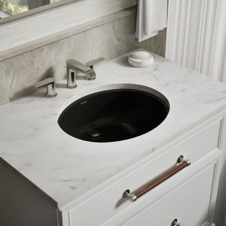 Caxton® 19-1/4" oval undermount bathroom sink