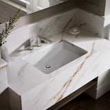 Ladena® 23-1/4" rectangular undermount bathroom sink