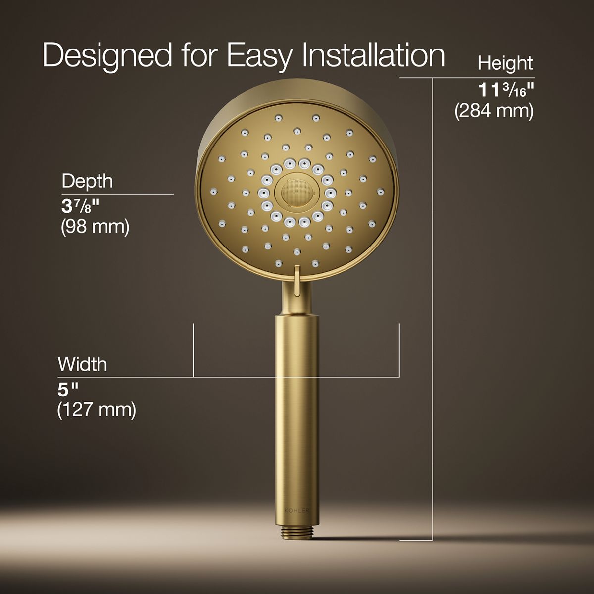 Purist® Four-function handshower, 1.75 gpm