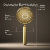 Purist® Four-function handshower, 1.75 gpm