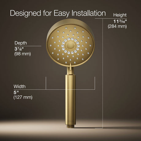 Purist® Four-function handshower, 1.75 gpm