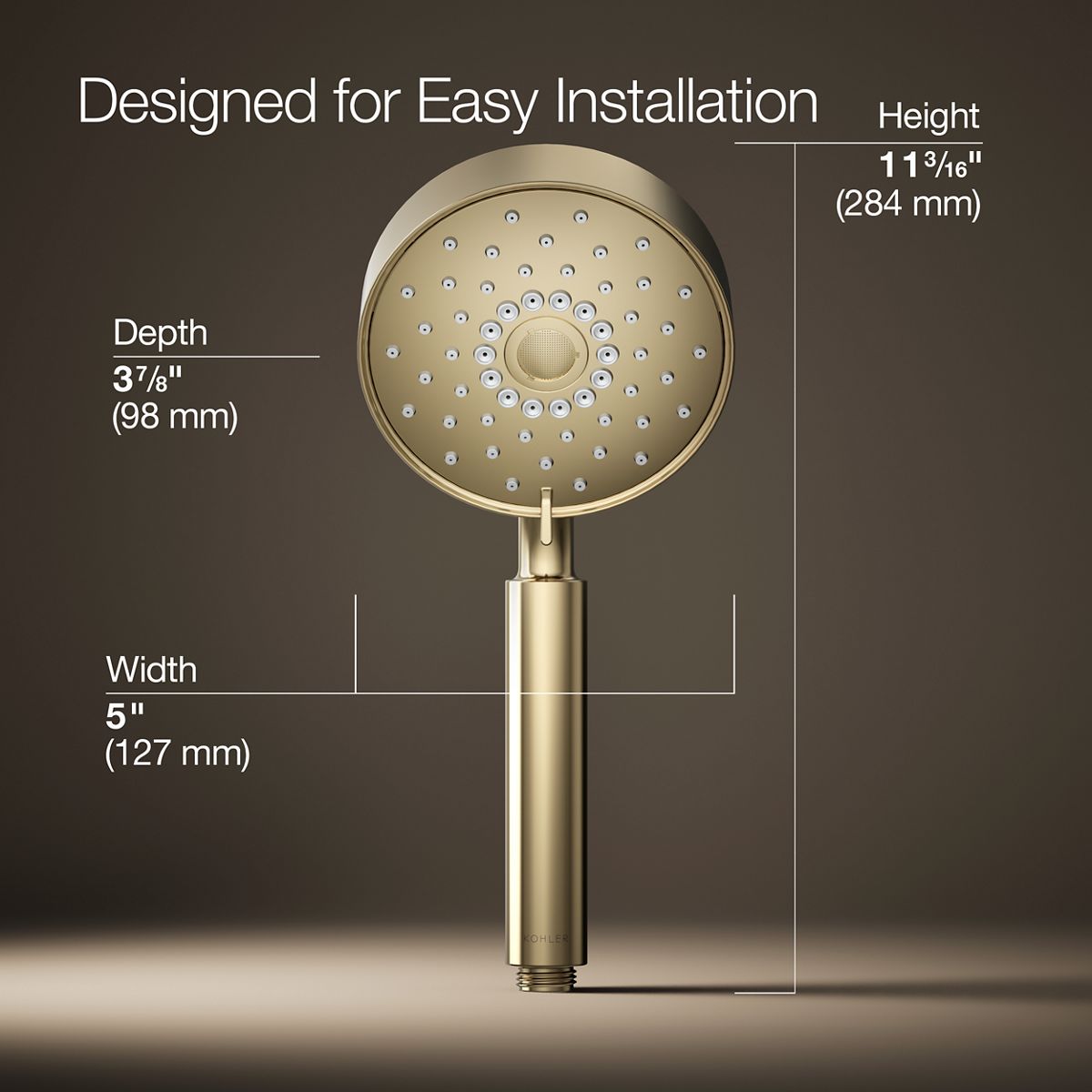 Purist® Four-function handshower, 1.75 gpm