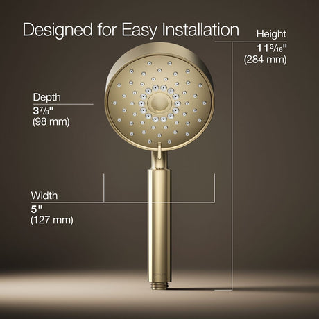 Purist® Four-function handshower, 1.75 gpm