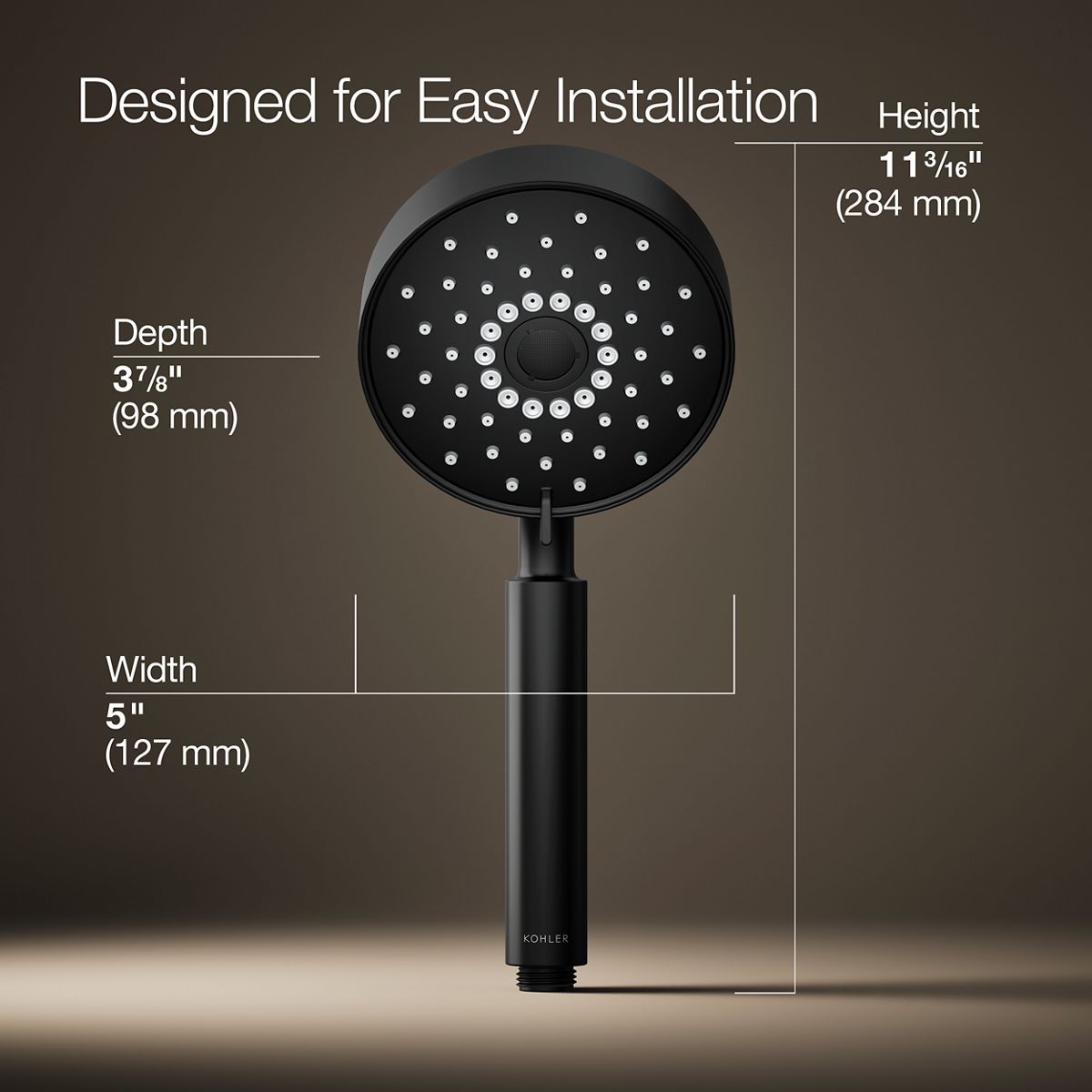 Purist® Four-function handshower, 1.75 gpm