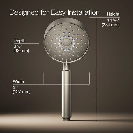 Purist® Four-function handshower, 1.75 gpm