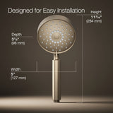 Purist® Four-function handshower, 1.75 gpm