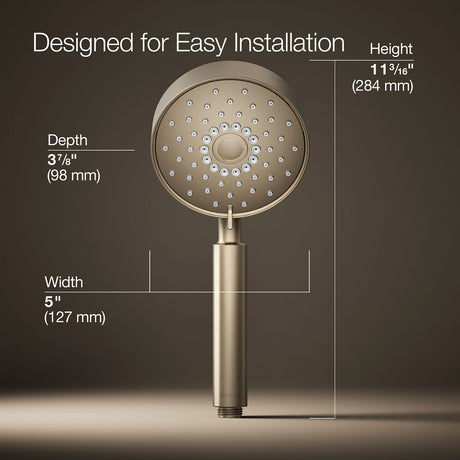Purist® Four-function handshower, 1.75 gpm
