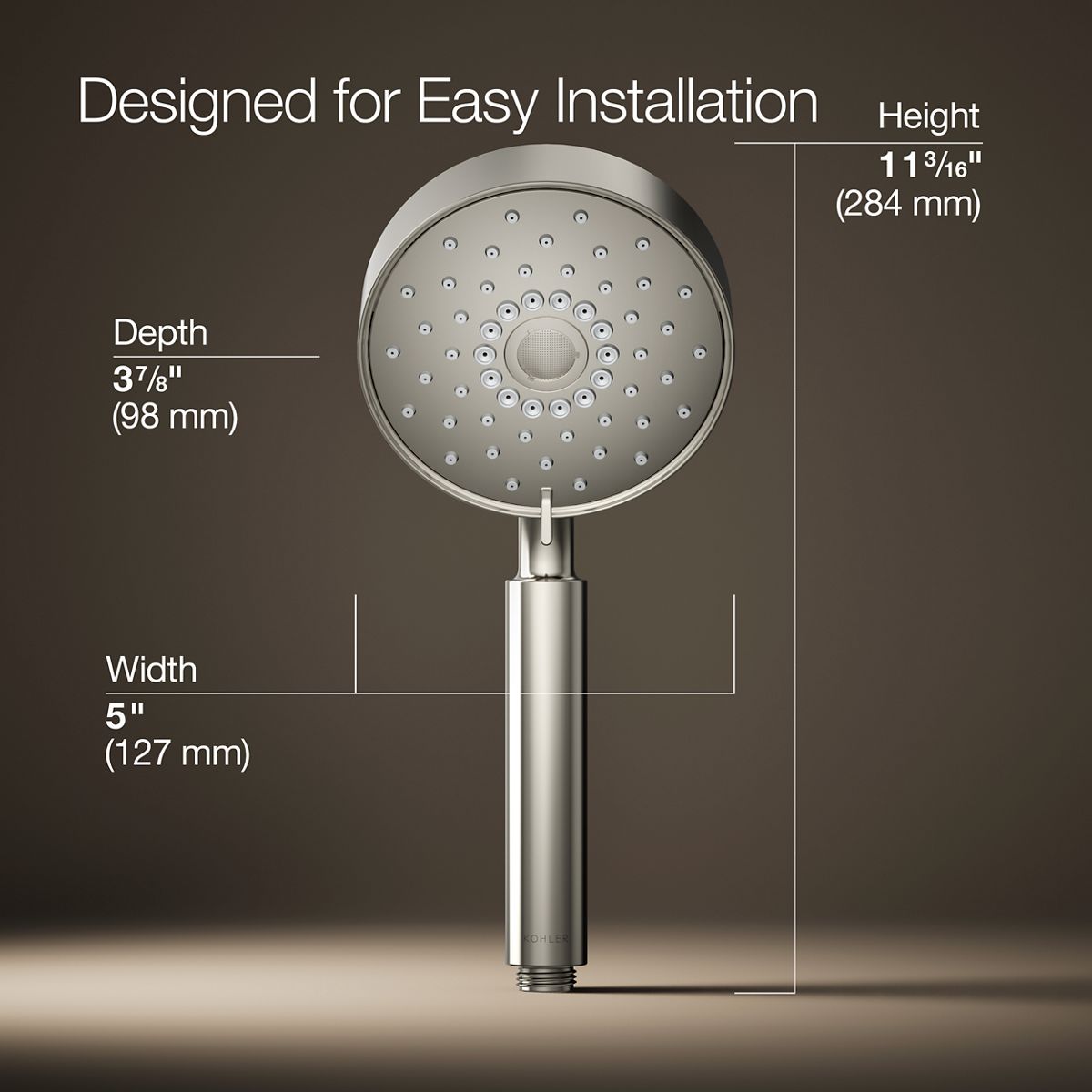 Purist® Four-function handshower, 1.75 gpm
