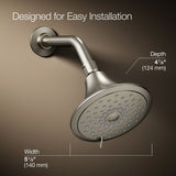 Forté® Three-function showerhead, 2.5 gpm