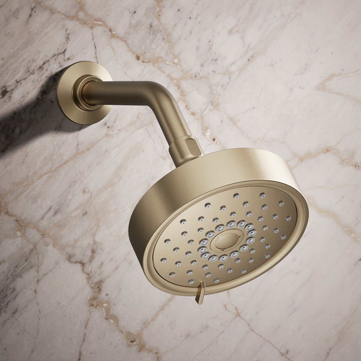 Purist® Three-function showerhead, 2.5 gpm