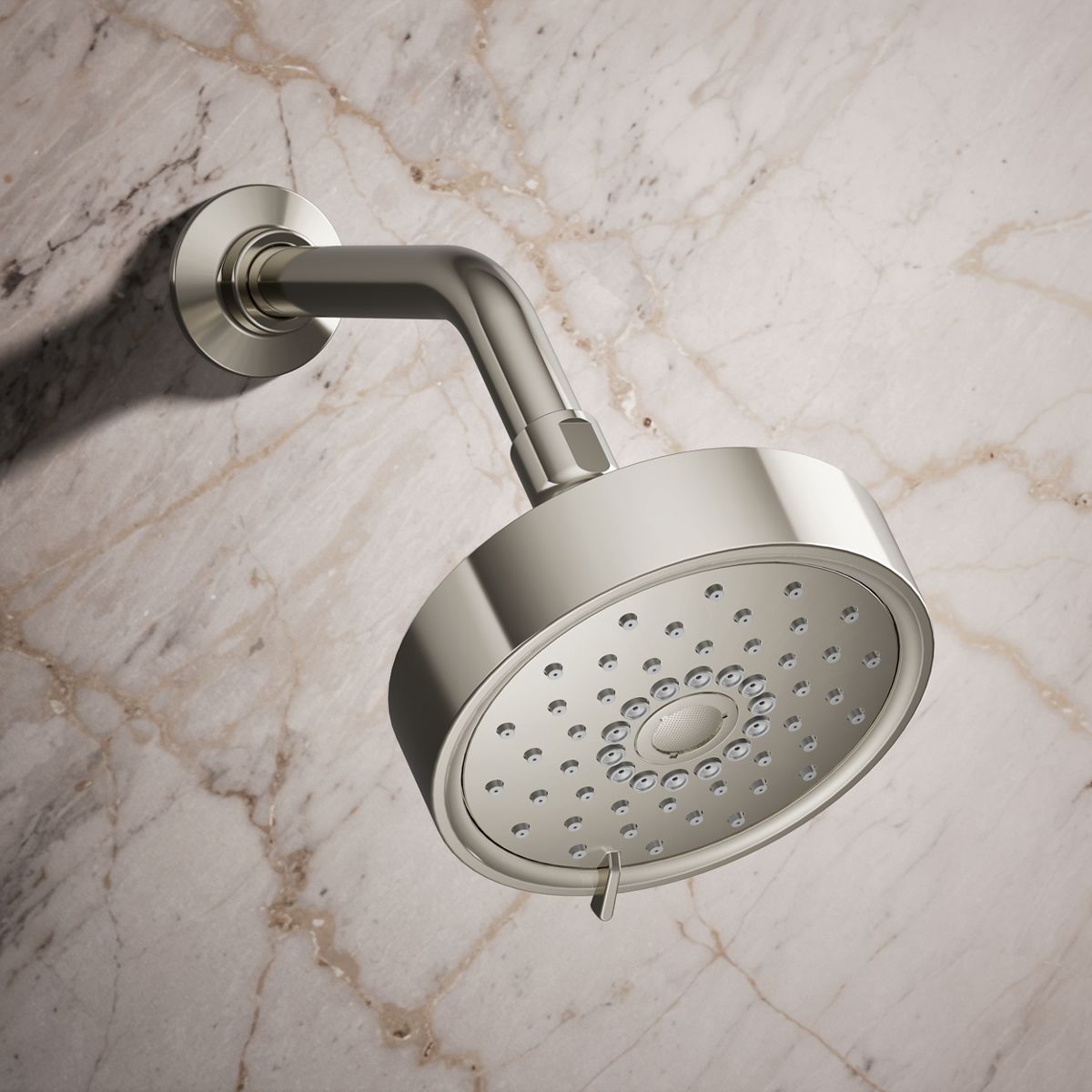 Purist® Three-function showerhead, 2.5 gpm