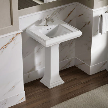Memoirs® Classic 24-1/4" rectangular pedestal bathroom sink