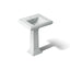 Memoirs® Classic 24-1/4" rectangular pedestal bathroom sink