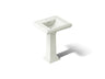 Memoirs® Classic 24-1/4" rectangular pedestal bathroom sink