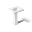 Memoirs® Classic 24-1/4" rectangular pedestal bathroom sink
