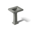 Memoirs® Classic 24-1/4" rectangular pedestal bathroom sink