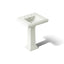 Memoirs® Classic 24-1/4" rectangular pedestal bathroom sink