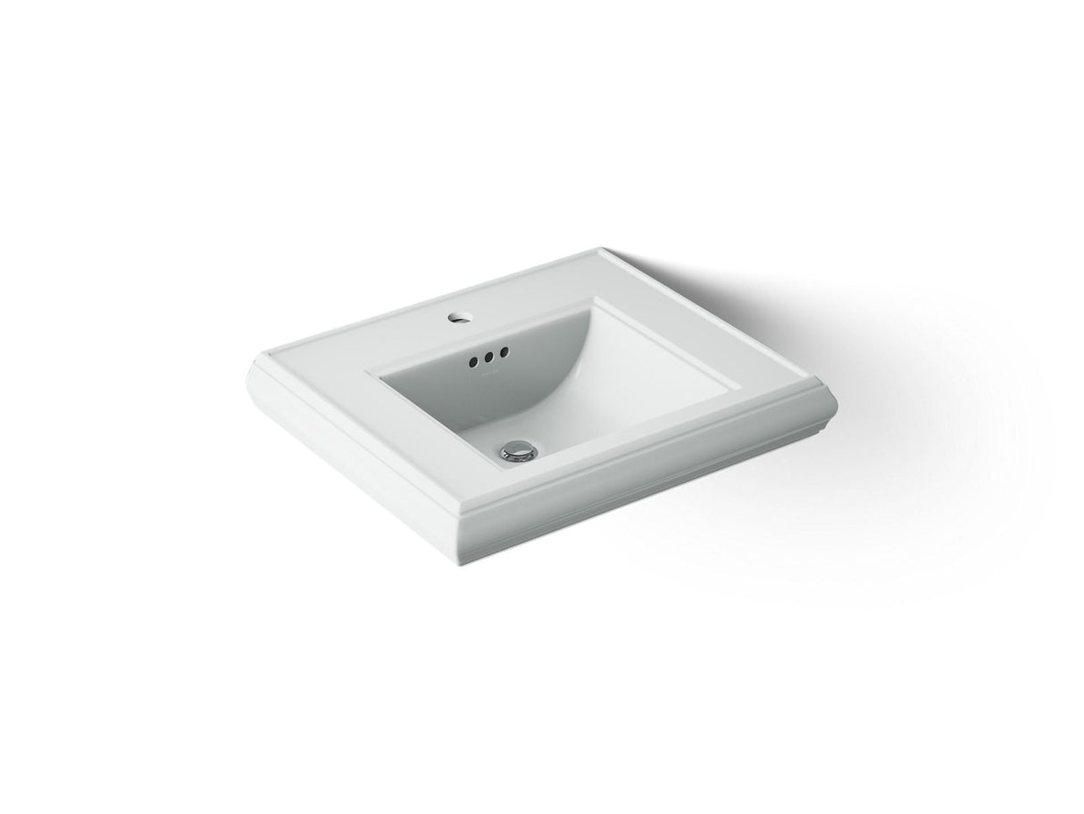 Memoirs® Pedestal/console table bathroom sink basin with single faucet-hole drilling
