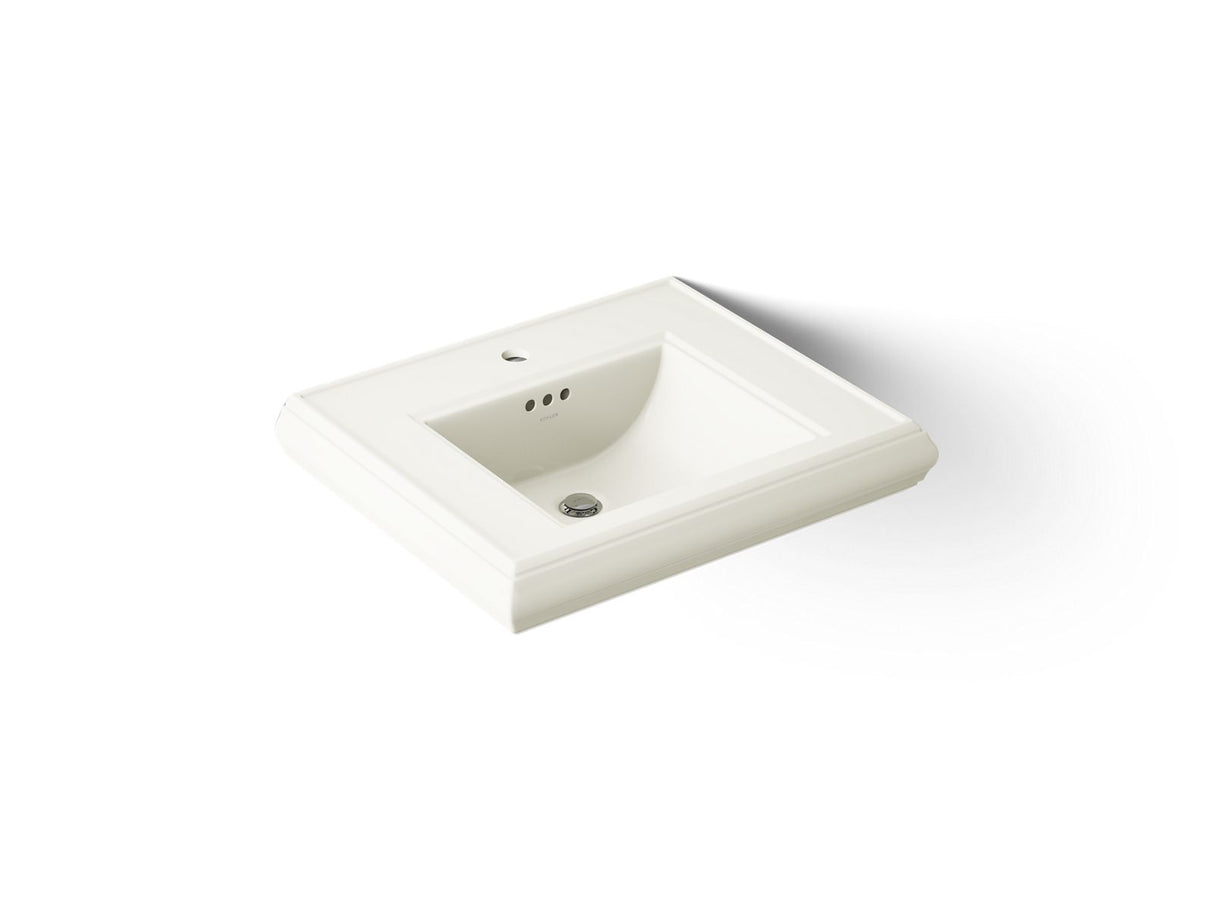 Memoirs® Pedestal/console table bathroom sink basin with single faucet-hole drilling