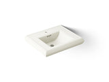 Memoirs® Pedestal/console table bathroom sink basin with single faucet-hole drilling