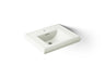 Memoirs® Pedestal/console table bathroom sink basin with single faucet-hole drilling