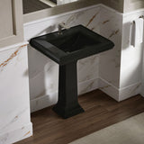 Memoirs® Classic 27-1/4" rectangular pedestal bathroom sink