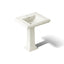 Memoirs® Classic 27-1/4" rectangular pedestal bathroom sink