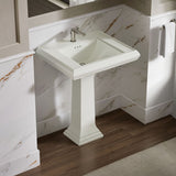 Memoirs® Classic 27-1/4" rectangular pedestal bathroom sink