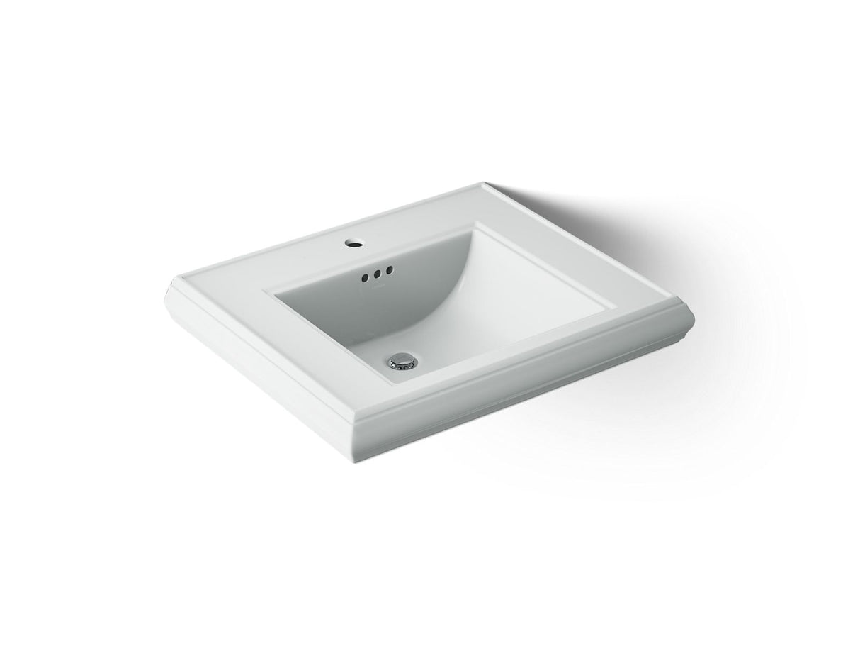 Memoirs® Pedestal/console table bathroom sink basin with single faucet-hole drilling