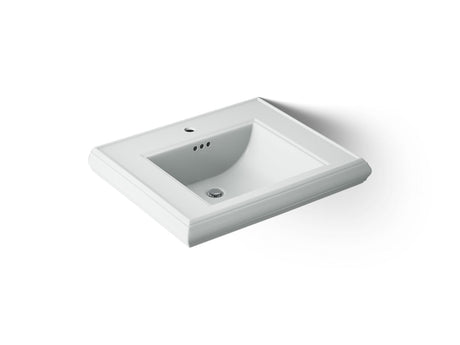Memoirs® Pedestal/console table bathroom sink basin with single faucet-hole drilling