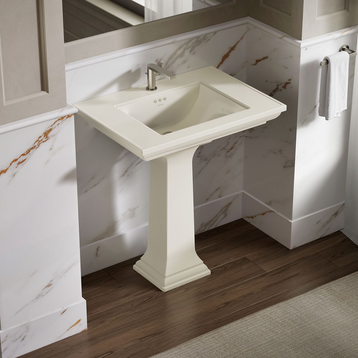 Memoirs® Stately 30-3/4" rectangular pedestal bathroom sink