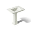 Memoirs® Stately 30-3/4" rectangular pedestal bathroom sink