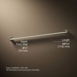Kumin™ 42" grab bar
