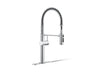 Crue® Semi-professional kitchen sink faucet with three-function sprayhead