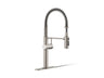 Crue® Semi-professional kitchen sink faucet with three-function sprayhead