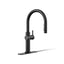 Crue® Touchless pull-down kitchen sink faucet with three-function sprayhead