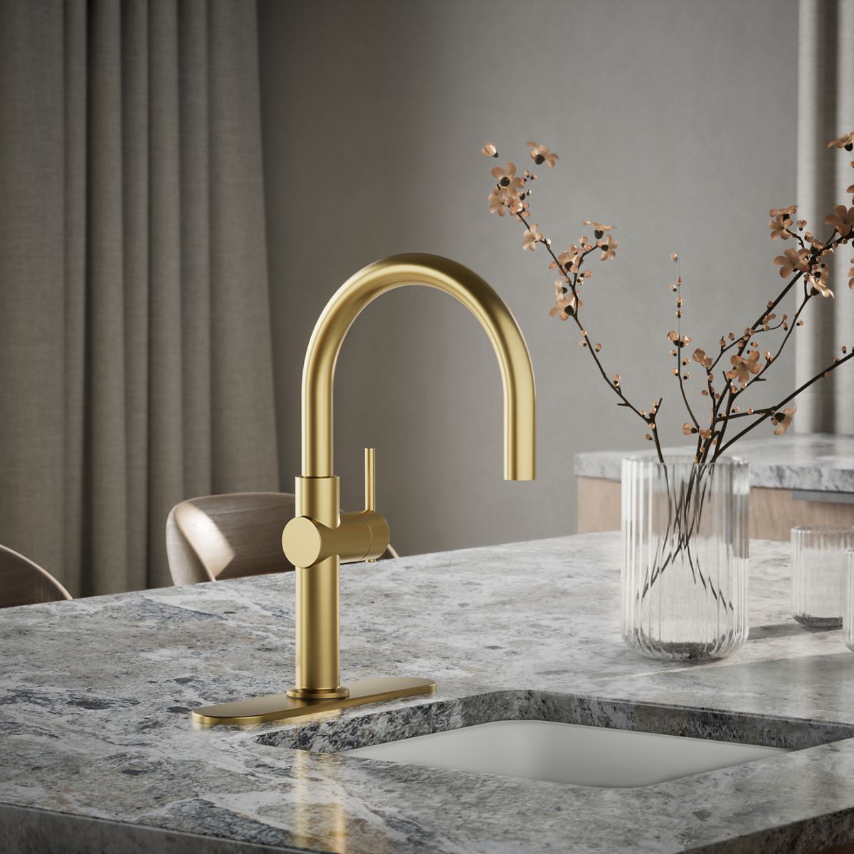 Crue® Single-handle bar sink faucet