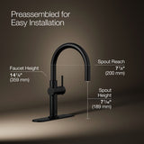 Crue® Single-handle bar sink faucet