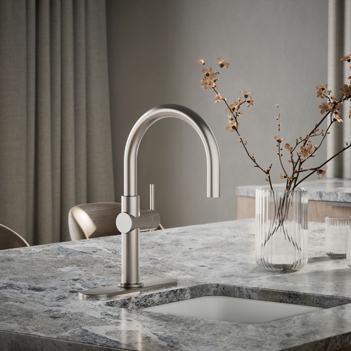 Crue® Single-handle bar sink faucet