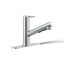 Crue® Pull-out kitchen sink faucet with three-function sprayhead