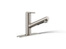 Crue® Pull-out kitchen sink faucet with three-function sprayhead