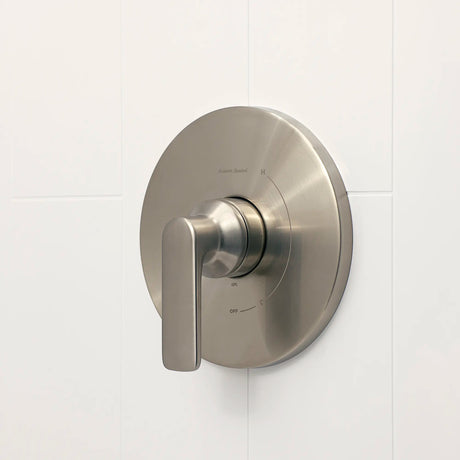 Aspirations Pressure Balance Valve Trim With Double Ceramic Pressure Balance Cartridge and Lever Handle