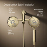 Purist® 2-in-1 multifunction 2.5 gpm shower combo kit