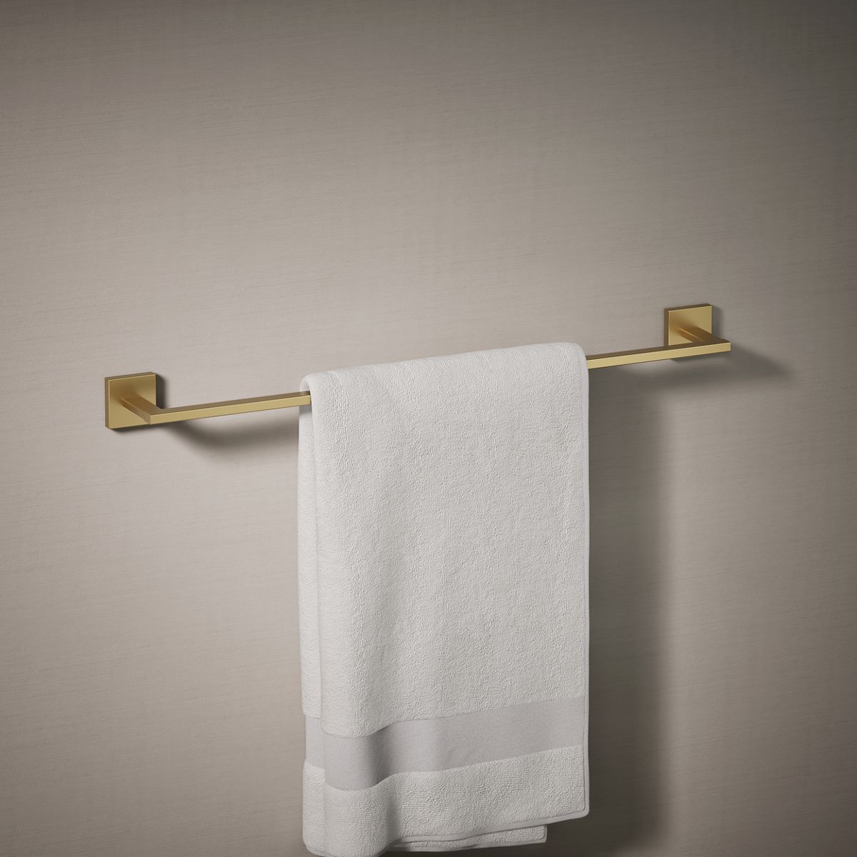 Square 24" towel bar