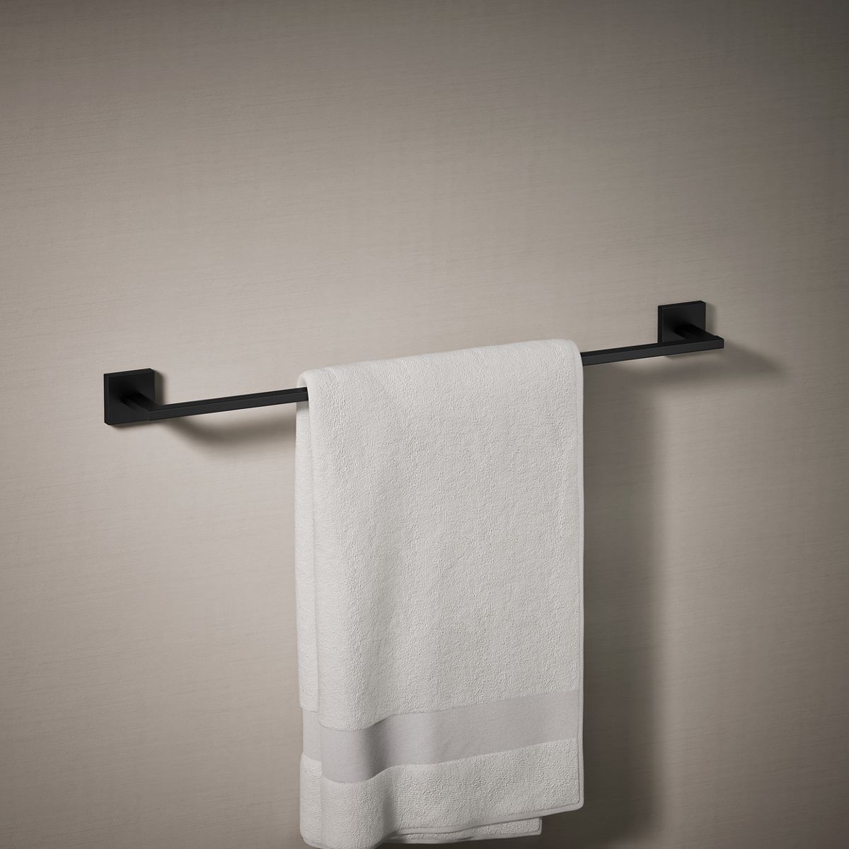 Square 24" towel bar