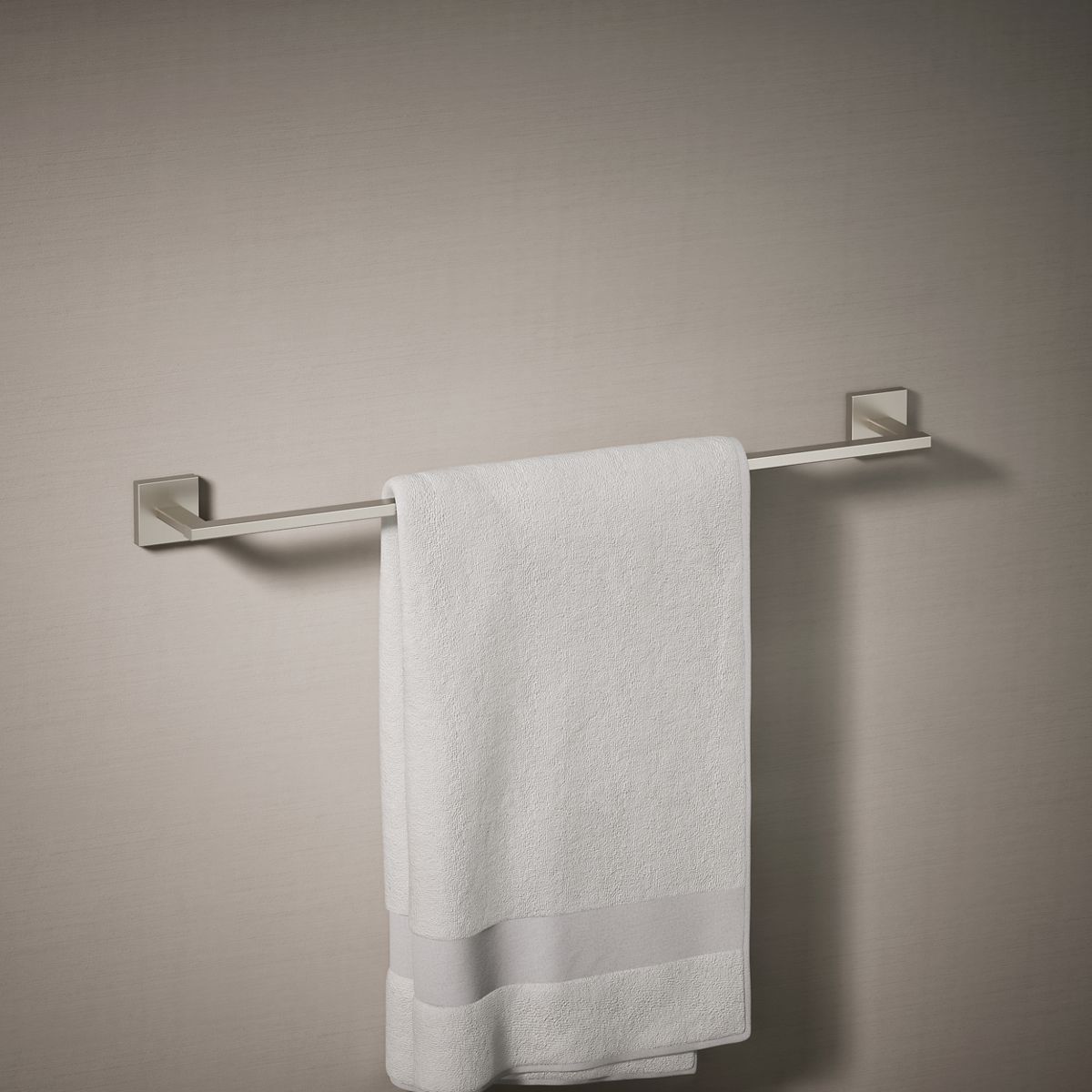 Square 24" towel bar