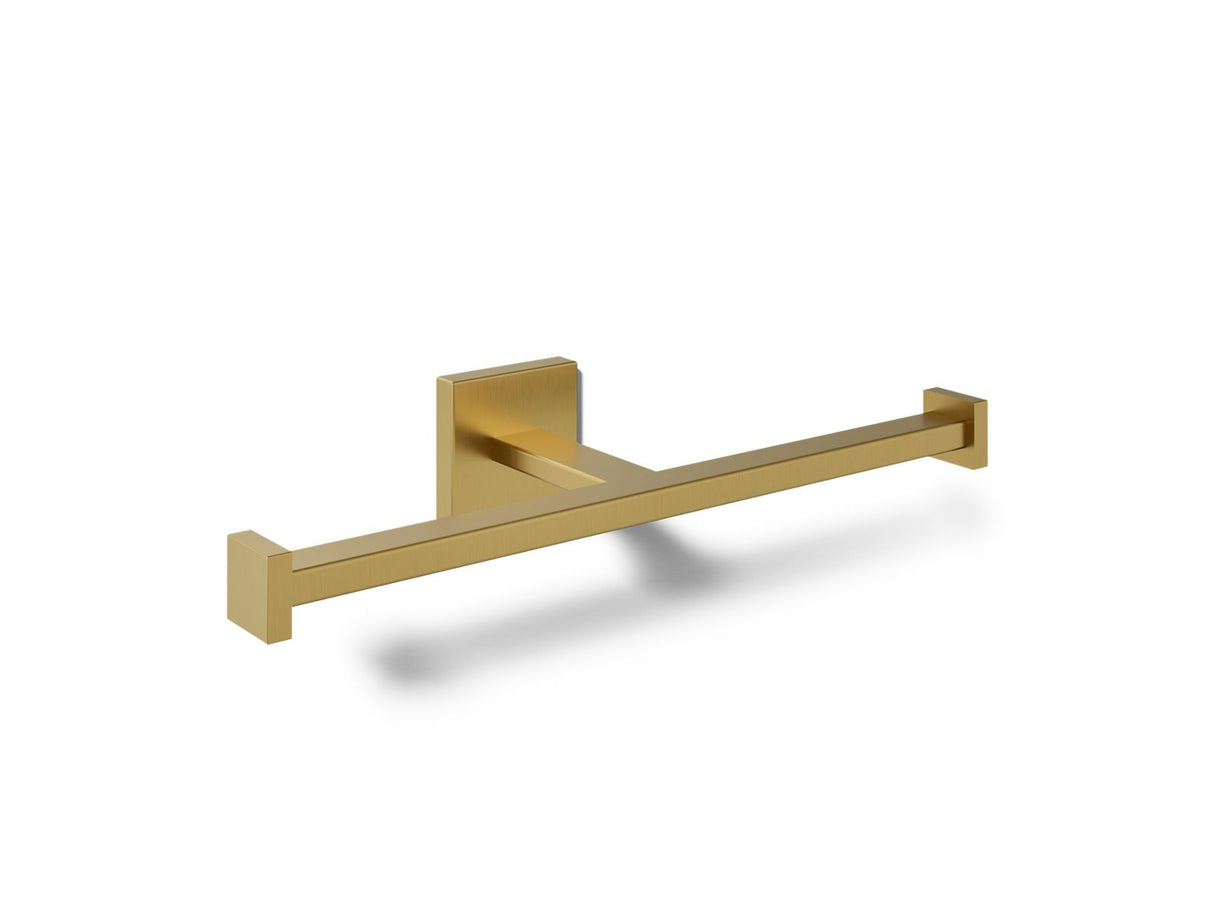 Square Double toilet paper holder
