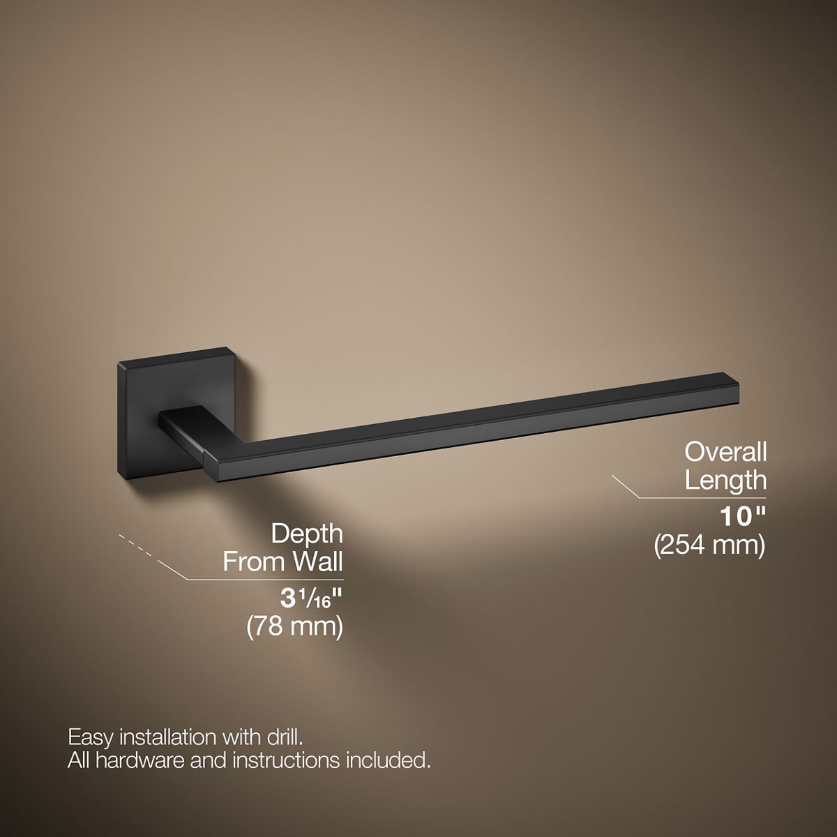 Square Towel arm