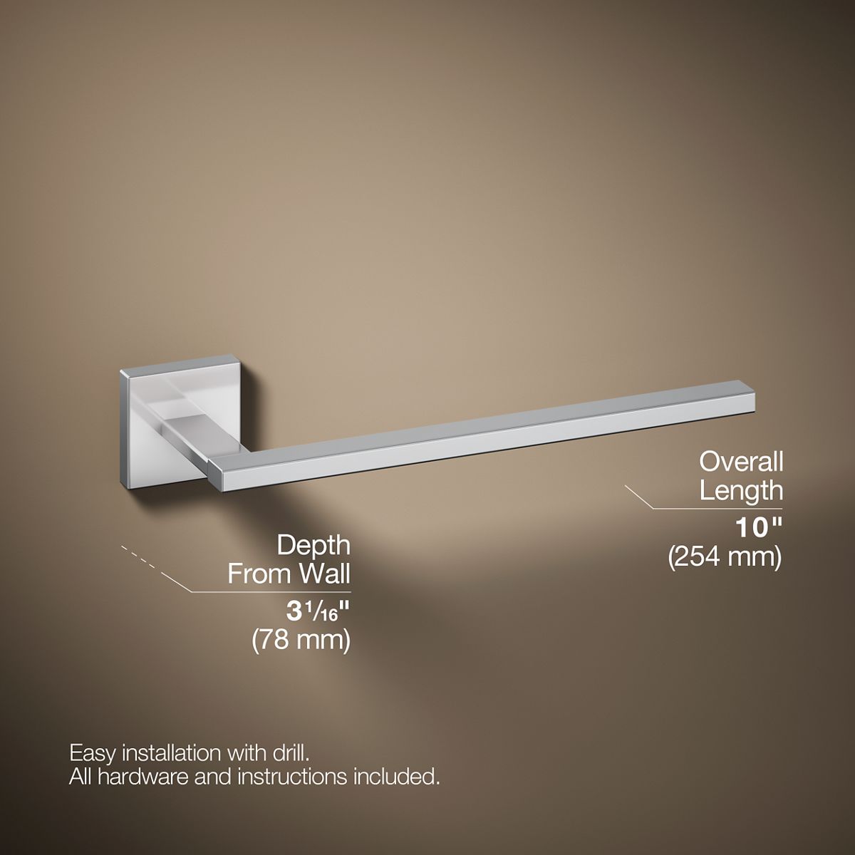 Square Towel arm