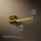 Square Toilet paper holder